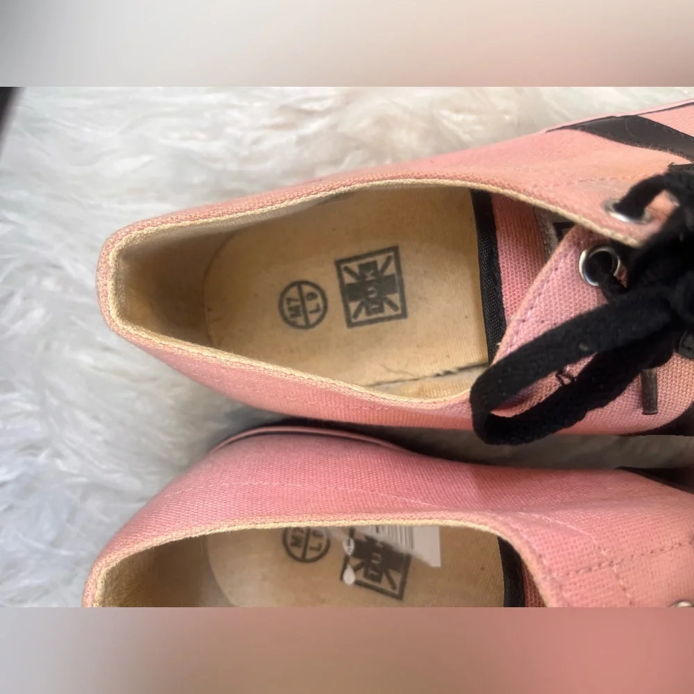 TUK Pink and Black Women's Sneakers - Picture 5 of 5